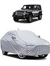 SCOR-TEC Waterproof CAR Cover for Jeep Wrangler (Jeep Wrangler CAR Cover | Wrangler CAR Cover | Wrangler CAR Cover Waterproof | CAR Cover for Wrangler | Wrangler CAR (SILVERMAGIC)