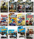 HOT WHEELS Marvel & DC Comics SUPERHERO - TV MOVIES & CARTOON Diecast Model Cars