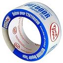 Tuck Tape Ultimate Outdoor Repair Tape, Epoxy Resin Tape, Construction Grade Tape, 48mm x 50m (Clear)