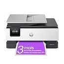 HP OfficeJet Pro 8132e Imprimante tout en un - Jet d'encre couleur – 3 mois d'Instant Ink inclus avec HP+ (Impression/Copie/Scan/Fax, Chargeur automatique de documents, Recto/Verso automatique, Wifi)