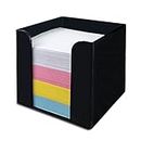 Flybuy Memo Pad Cube with Pack of 1000 Multicolor Paper Sheets Ideal for Home and Offices (Size:3.75'' X 3.75'')