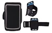 Sportivo-Bracciale progettazione tasca per LG G4 C Neopren Anti-scivolare con chiave di riflessione/cuffie titolare zip e 2 possibilità di impostazione