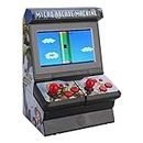 Mini macchina da gioco arcade, 300 giochi in stile retrò integrati, alimentata da batterie AA con schermo colorato protetto dagli occhi da 4,3 pollici per bambini e adulti