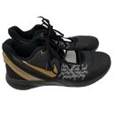 NIKE Kyrie Flytrap 2 Baskeball Shoe Sneaker Mens Size 13 Black and Metallic Gold