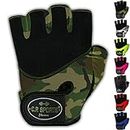 C.P. Sports Iron Glove Guante de Entrenamiento de Color cómodo Guantes de Fitness para Hombres y Mujeres, Guante de Fitness, Entrenamiento de Fuerza, musculación