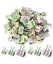 Mr. Pen- Cute Binder Clips, 80Pcs, Assorted Colors and Sizes, Binder Clips Assorted Sizes, Binder Clips Medium, Small Binder Clips, Clips Office Supplies, Cute Paper Clips