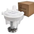 WP6-2022030 Washer Drain Pump Replace 202203 6-2022030 AP6009844 for Maytag Jenn-Air Whirlpool Washer by TOPEMAI