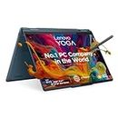 Lenovo Yoga 7 Intel Core i7-1360P 14"(35.5cm) OLED 2-in-1 400Nits Laptop(16GB/1TB SSD/Win 11/Office 2021/Backlit KB/Digital Pen/1Yr Warranty/Alexa/3 Month Game Pass/Tidal Teal/1.49Kg), 82YL0099IN
