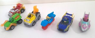Lote de 6 coches de juguete fundidos a presión Paw Patrol Mighty Pups