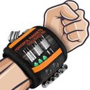 Magnetisches Armband zum Selbermachen Geschenkgerät für Männer Papa Werkzeug Bohrer Bits Nagelschraubenhalter