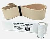 2 X 36 inch Super Strop Leather Honing Strop Belt fits 2X36 and 4X36 Belt Sanders