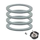 Blender Gasket Replacement Parts, Rubber Ring Seal Rings Blender Accessories for Oster and Osterizer Blender (4 Pieces)