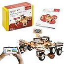Quarky Mars Rover Addon Kits for Kids Age 7+ with Assembly Guide and Activity Booklet | 10+ DIY Coding, AI, and Robotics Activity | Without Quarky Board
