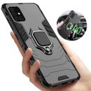 Shockproof Ring Hard Case For Samsung S8 S9 S10 S20 Note 9 10 Plus A51 A71 Cover