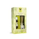 IRIS Reed Diffuser with Ceramic Pot - Lemon Grass - Home Fragrances - Risk-Free - Easy to use - 60 ml