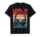 12. Geburtstag Jungen Video Gamer Level 12 Unlocked Kids T-Shirt
