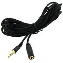 5M 3.5mm Stereo Headphone Audio Extension Cable Lead Female Male R0Z5 B2O2