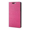 JUJEO Bark Textured Leather Cell Phone Case for Nokia Lumia 1520 - Non-Retail Packaging - Rose