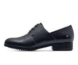 Shoes for Crews Women's Modern Platform, Black, 9 Wide