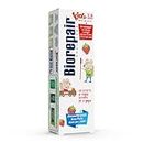 Biorepair, Dentifricio Kids 0-6 anni, Dentifricio per Bambini Senza Fluoro Gusto Frutta, Anticarie, per Gengive Sane, 50 ml