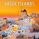 Greek Islands Calendar 2024 Square Travel Wall Calendar - 16 Month: Original Avonside-Kalender [Mehrsprachig] [Kalender]
