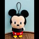 Disney Toys | Hallmark Disney Mickey Mouse Plush Fabric Christmas Ornament | Color: Black/Red | Size: 4”