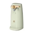 Electric Can Opener by Drew Barrymore, Stainless Steel Blade, Auto-Turn Feature (Sage Green)