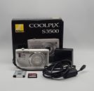 Nikon CoolPix S3500 20.1 MP 7.0x zoom point & shoot digital camera Silver