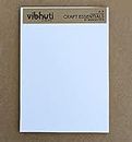Vibhuti Crafts A4 Sunboard / Foam Board Sheets (Pack of 5) - 5 mm Thick Sturdy Crafting Material