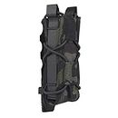 Outdoor Sports Airsoft Gear Molle Assault Combat Hiking Bag Vest Accessory Camouflage Pack FAST Cartridges Clip Ammunition Carrier Ammo Holder Tactical Mag 9mm Magazine Pouch - Black CP