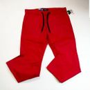 LRG clothing equipment mens 100% authentic long denim pants size 38 red