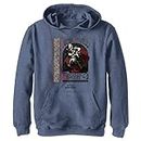 Marvel Doctor Strange in The Multiverse of Madness-Sorcerer Supreme Hoodie Sudadera con Capucha, Navy, 9 Years para Niños