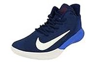 NIKE Precision IV Mens Basketball Trainers CK1069 Sneakers Shoes (UK 8 US 9 EU 42.5, Blue Void White Racer Blue 400)