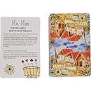 R.S.Magic Tricks Spy Mr. Man Cheating Playing Card Marked Deck Card Magic