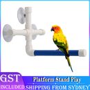 Bird Perch Stand Parrot Play Paw Grinding Stands Rack Shower Bath Platform Toys 