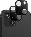 Afikyutu Kameraschutz kompatibel mit iPhone 15 / iphone 15 Plus, 2 Stück, Schwarz, Aluminiumlegierung Kamera Schutzring [Kein Glas für klarere Foto]