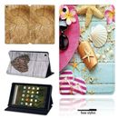 Wood Patterns Leather Stand Cover Case For Amazon Kindle Fire 7"/ HD 8" / HD 10"