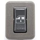 For GMC K1500 / K2500 Suburban Window Switch 1995 96 97 98 1999 Driver OR Passenger Side | Single Piece | Rear | Gray