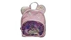 LIGHTER HOUSE� Cutest Check Pattern Unicorn with Glitters Inside Backpack For Children Kids Picnic Leisure Trip Bag - (01 Pc.)