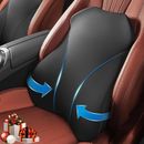 Car Lumbar Support Pillow - Back Cushion for Office Chair Driving Seat Gaming   