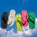 2024 Women's flip flops sandals toe separator bath slaps flaps. swimwear shoes