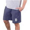 Men's Concepts Sport Navy Detroit Tigers Quest Knit Jam Shorts