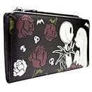 The Nightmare Before Christmas Jack et Sally We're Simply Meant to Be Noir Portefeuille