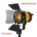 High CRI 80W LED Spotlight Portable Continuous Light For Photographic Video Film