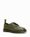 Dr Martens 1461 Verso Khaki Green Leather Womens Shoes