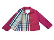 Burberry Girls Quilted Coat - Toddler Size 3