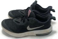 Nike Youth Girl's Airmax AQ3849-001 Negro Zapatos para Correr con Cordones Top Bajo Talla 3 Años
