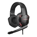 Mars Gaming MHXPRO, Auriculares+Mic LED superBASS 50mm, 7.1, PC/PS4/Switch/Win