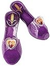 Rubie's 300612OS Official Disney Frozen 2, Anna Jelly Shoes Onesize, Costume and Dress Up Roll Play Age 3+, Purple