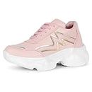 FASHIMO Casual Sneakers Shoes for Women's and Girls VK1-Pink-39